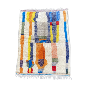 Moroccan rug handmade in wool 185x265 cm