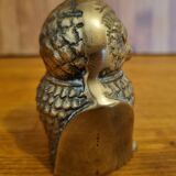 Vintage brass owl