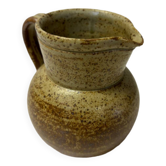 Stoneware pitcher