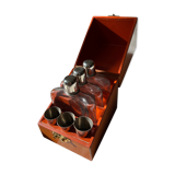 Leather liquor cellar