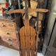 Vintage wooden American sled