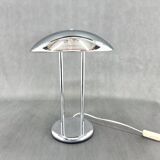 Robert Sonneman's Chrome Mushroom Lamp for Ikea, 1980s