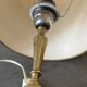 Vintage brass table lamp – 1950s