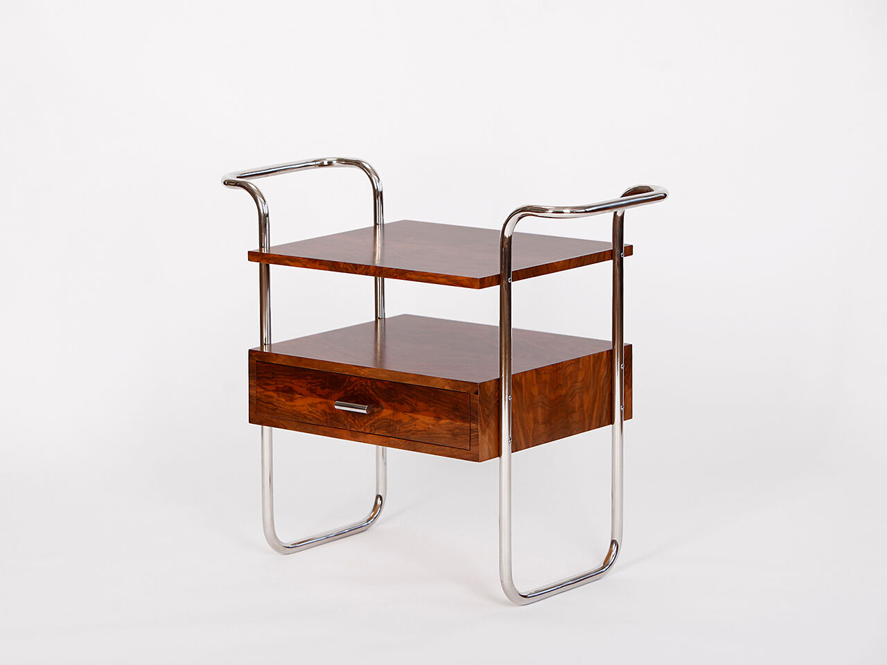 Contemporary Tubular Steel Sideboard Czech Functionalism Bauhaus