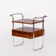 Meuble en acier tubulaire fonctionnalisme tchèque bauhaus