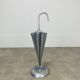 Gray metal umbrella stand 97 cm