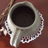 Glazed sandstone jug pitcher