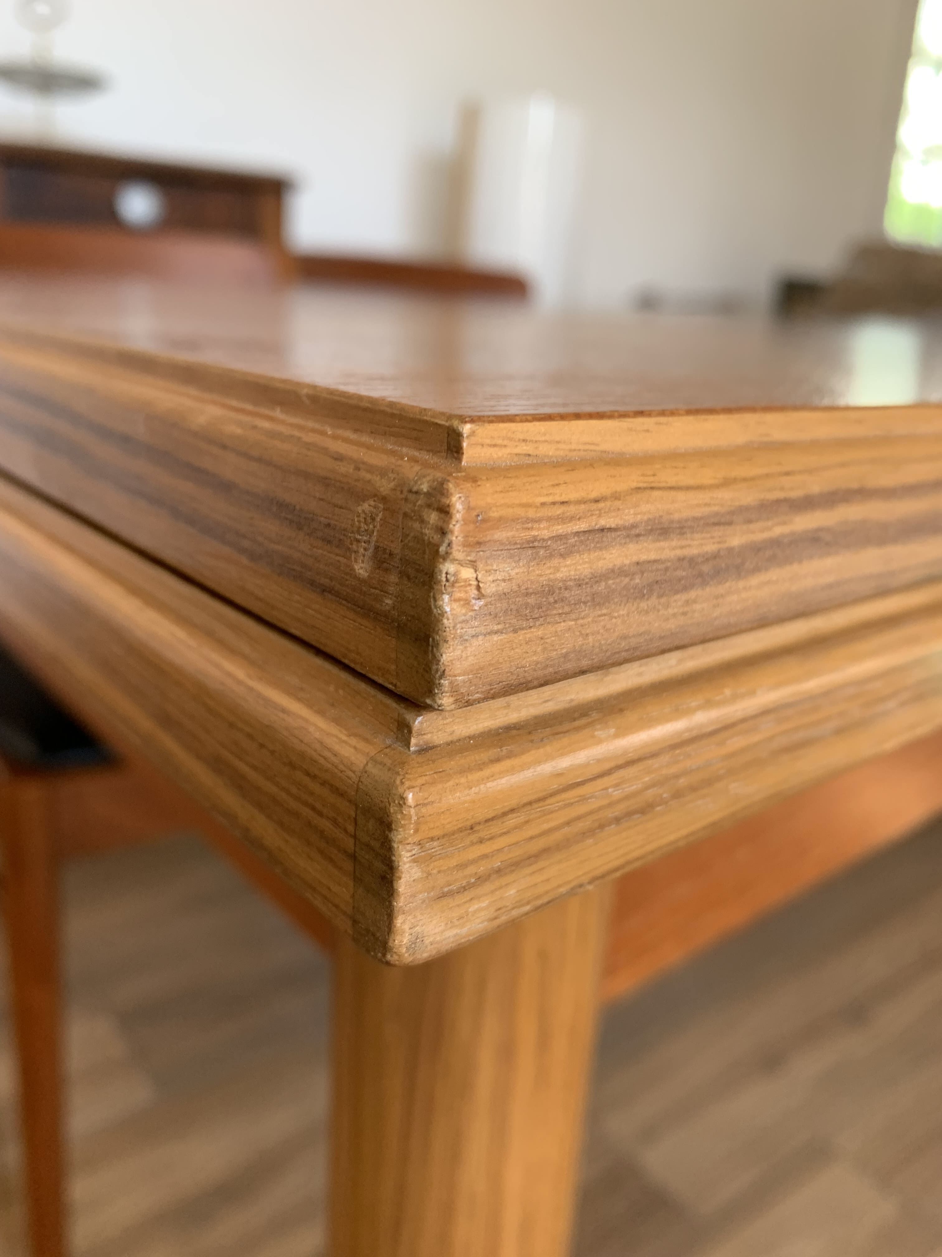 Dining room table "wallet" - 2M40 unfolded