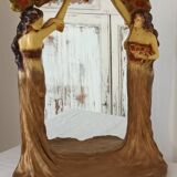 Art Nouveau table mirror
