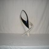 Camillo Lusso tripod vase - Turin ceramics from the 50s