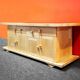 Vintage credenza in steel, Italia, anni '60