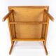 Coffee table in soap treated oak designed by Hans J. Wegner from the 1960s.
