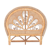 Peacock headboard