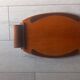 Vintage wooden marquetry serving tray - Art Deco 1930s