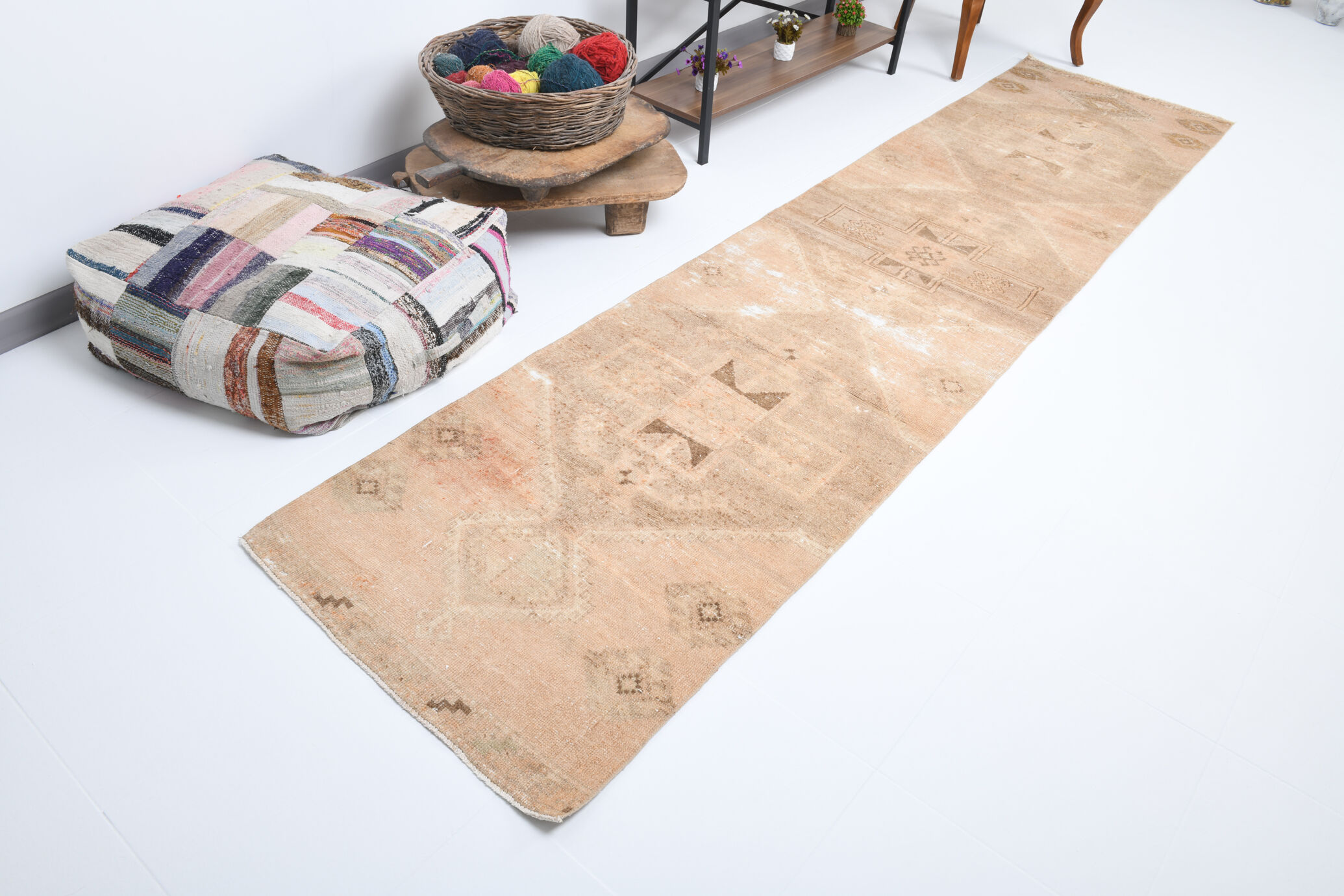 3x12 oriental antique vintage runner rug