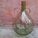 Old demijohn bubbled glass - 5 1/2 liters