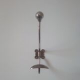 Vintage steel patère 60s/70s