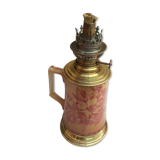 Lampe à pétrole avec anse corps céramique