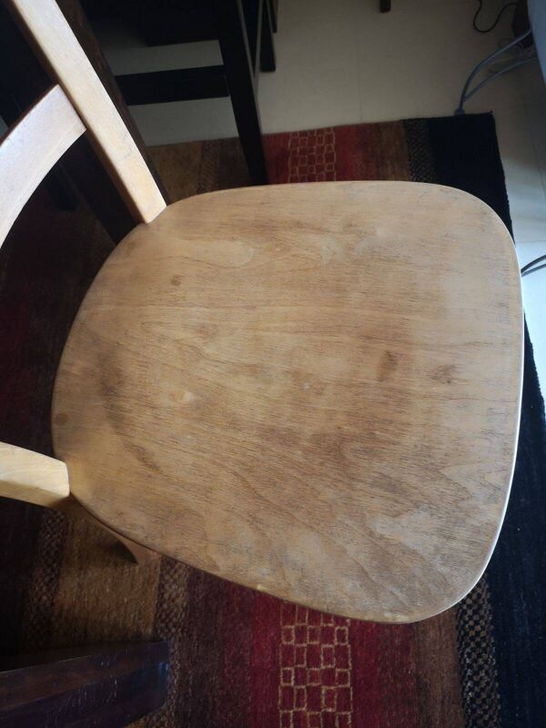 Chaise de bistrot Horgen Glarus, signée et fabriquée en Suisse - Années 1950