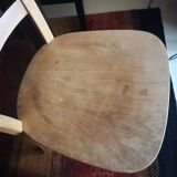 Horgen Glarus bistro chair, signed and made in Switzerland - 1950s