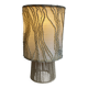 Bohemian table lamp, handcrafted lampshade signed Atelier Marmotte.