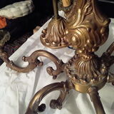 Bronze chandelier