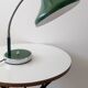 Vintage green and chrome desk lamp
