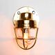 Old bronze “loupiote” wall light