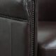 Club Armchair in Very Good Condition Made of Cowhide in English Style