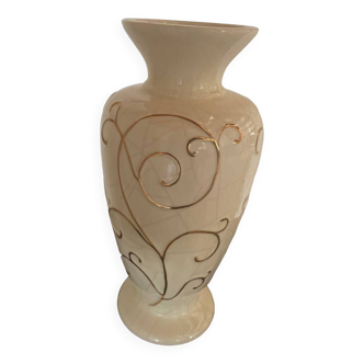 Vase émaillée Longwy