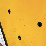 Old enamelled plate mechanical signaling sncf