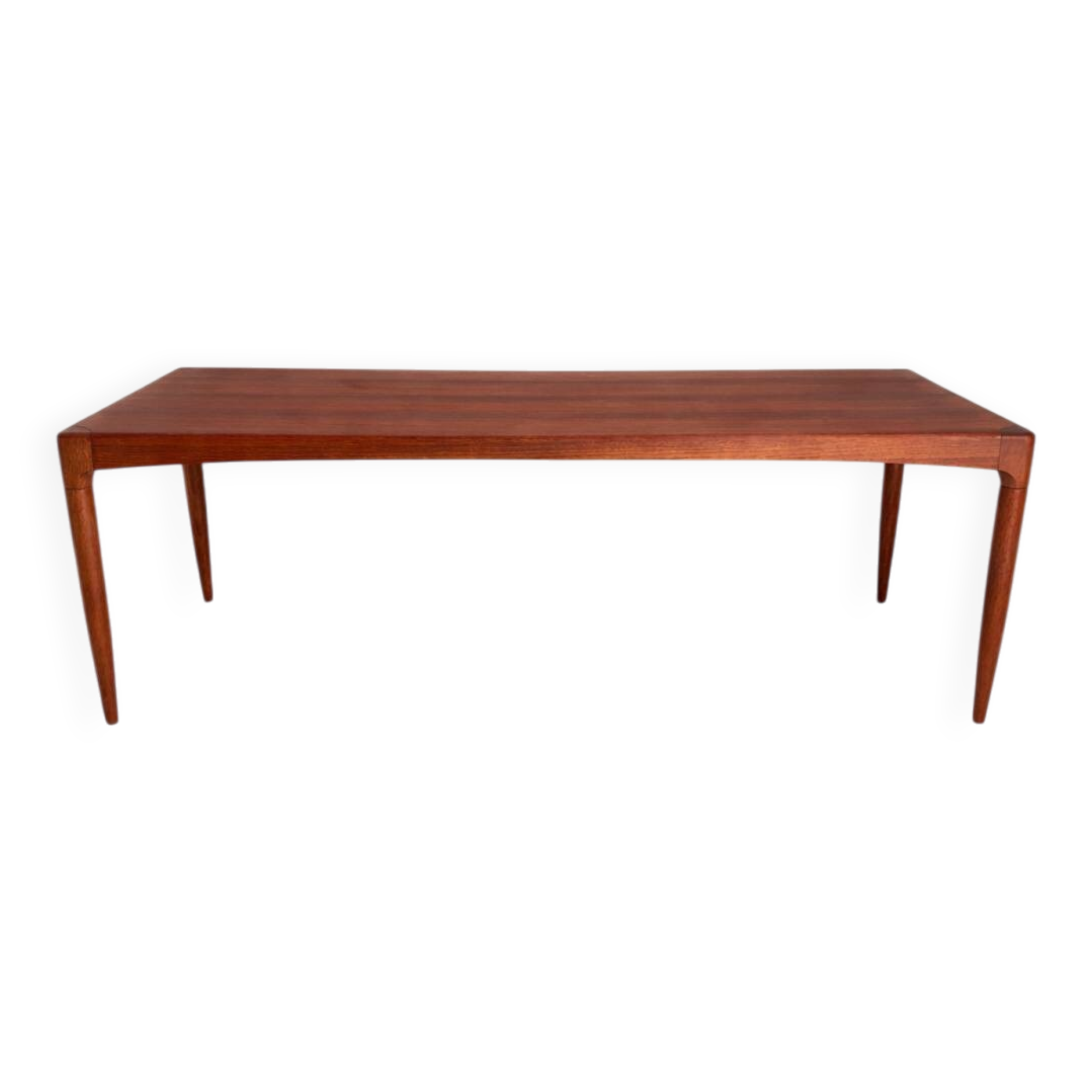Scandinavian coffee table in teak