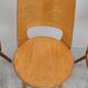 Series of 4 Baumann bistro chairs model Mondor 1950 vintage