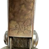 Art Deco, chrome and marble desk lamp FARE circa 1930