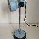 Vintage 1960s Veneta Lumi sky blue desk lamp - 30 cm