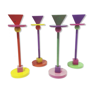 Ensemble de 4 bougeoirs