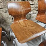 Lot 6 chaises
Flötotto pagwood 1960