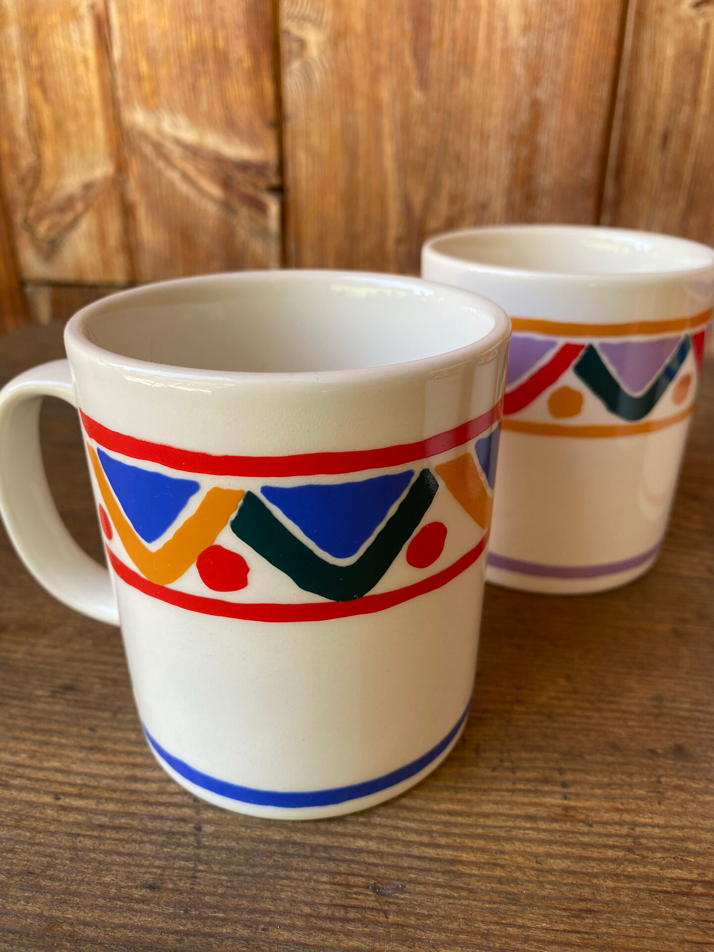Vintage mobile mug