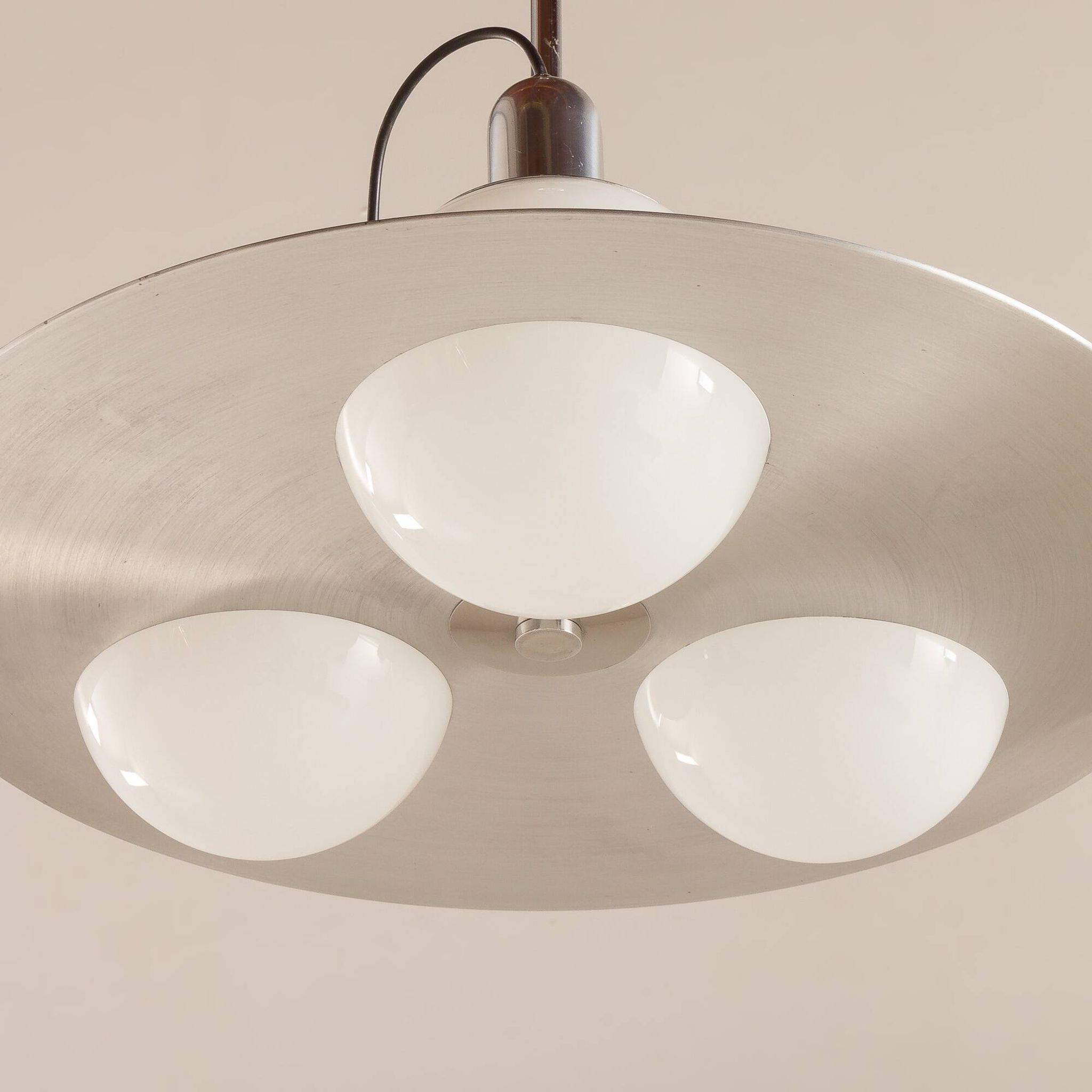 Space Age extra large Italian chandelier, 1970s