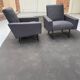 Paire de fauteuil vintage