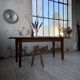 Pine and oak farmhouse table 2m
