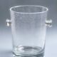 Bubble glass champagne bucket, Romanart, 1970s