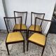 Lot de 4 chaises Casala vintage