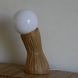 Lampe de table moderne du milieu du siècle en forme de crayon Space Age