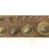 Brass weight series, complete