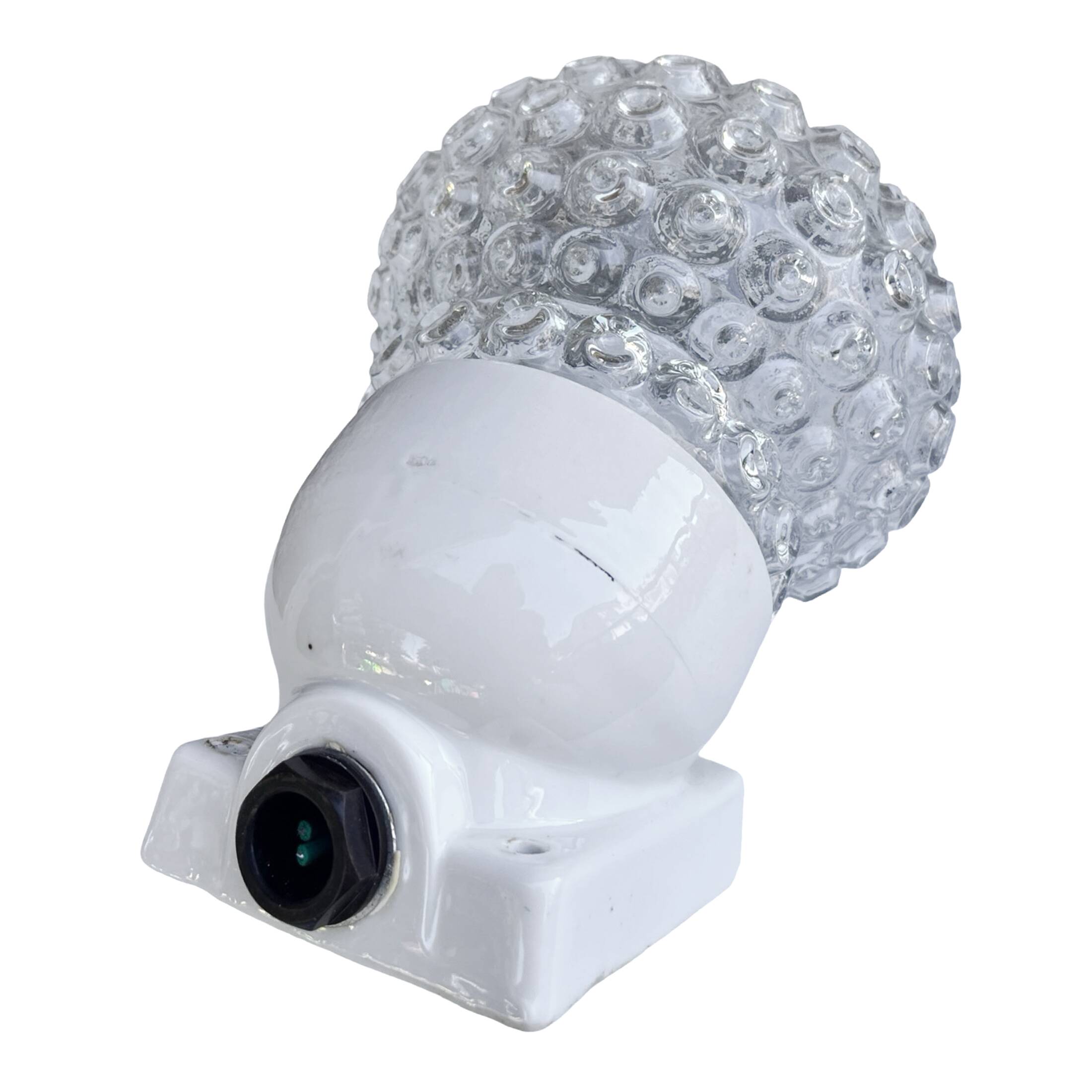 Industrial wall lamp, Elektrosvit Nové Zámky, Czechoslovakia, 1960s