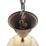 Mid Century Vintage Glass Pendant Lamp, 1950s