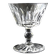 "Pyramid" crystal liquer glass designed by Fritz Kallenborg for Kosta Boda Sweden mid-century. Price