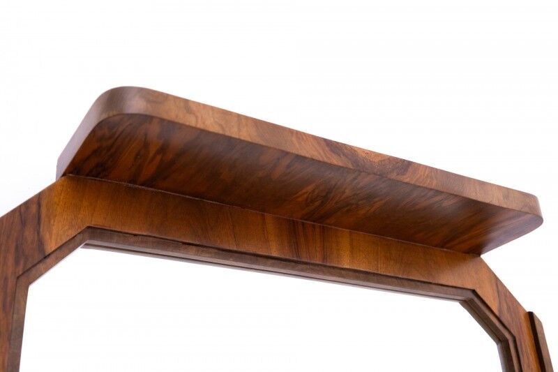 Small Art Deco dressing room with mirror, Poland, 1940s.