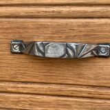 Art Deco asymmetrical glass Parisian wardrobe 1930